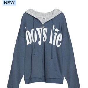 Boys Lie Don't Text Them Back Harley Zip Up